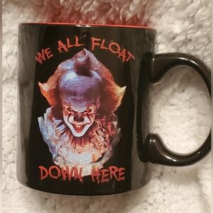 Stephen King IT Pennywise the Clown "We All Float Down Here" Coffee Mug Cup 20oz